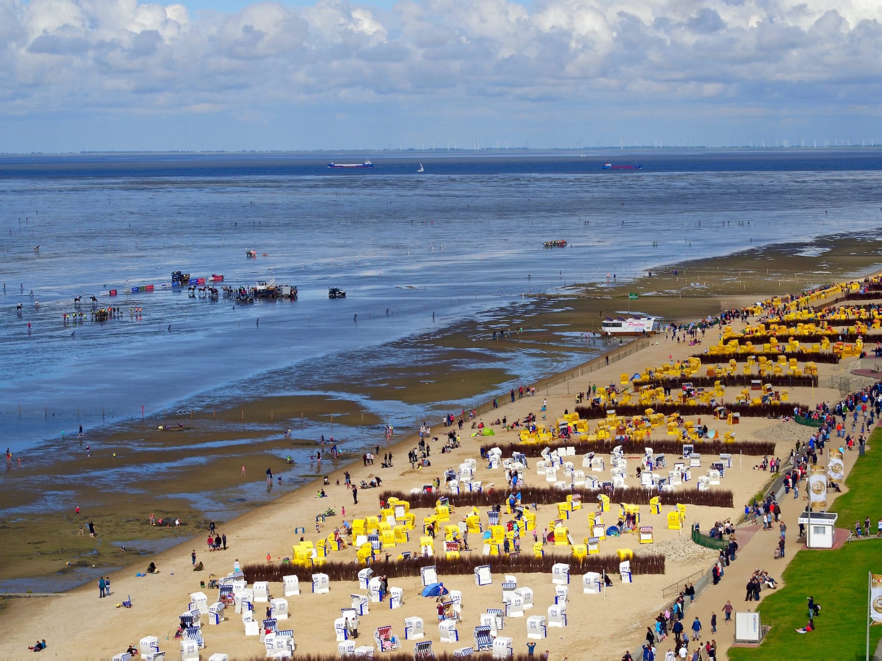 Strand in Cuxhaven nahe Björn's Beach